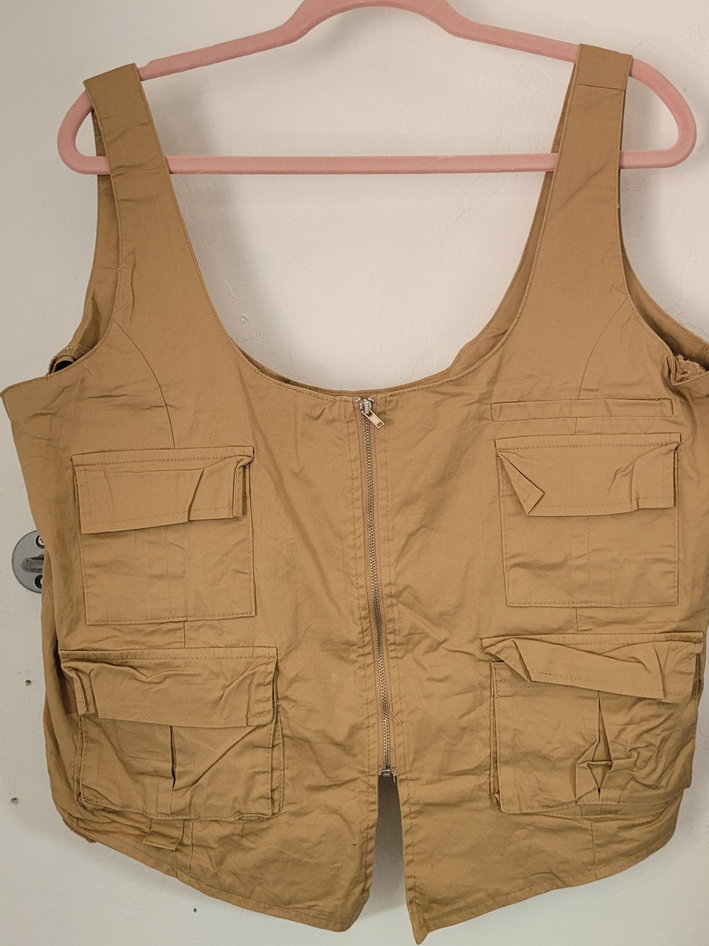 Spoon Jeans Utility Pocket Tank Vest